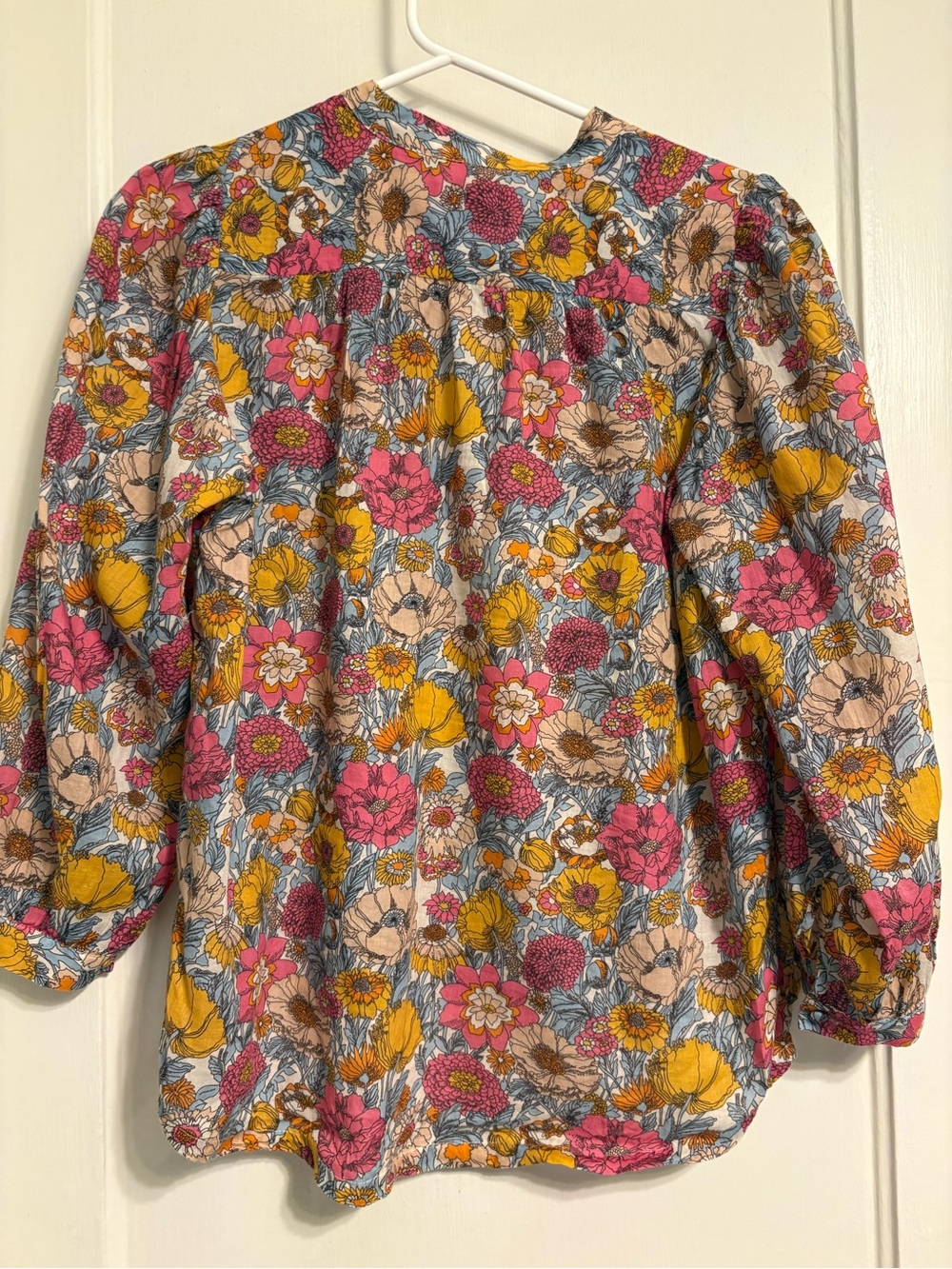 Trovata Birds of Paradise Bailey Blouse Dawn Fleurettes XS - Picture 3 of 4